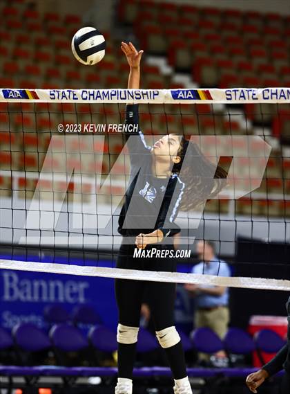 Thumbnail 3 in Estrella Foothills vs. American Leadership Academy - Gilbert North (AIA 4A Final) photogallery.