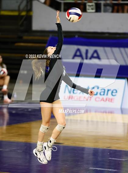 Thumbnail 3 in Estrella Foothills vs. American Leadership Academy - Gilbert North (AIA 4A Final) photogallery.