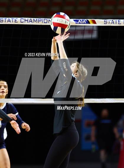 Thumbnail 2 in Estrella Foothills vs. American Leadership Academy - Gilbert North (AIA 4A Final) photogallery.