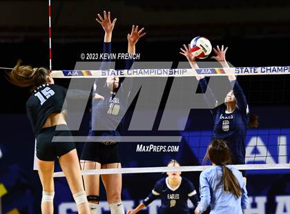 Thumbnail 3 in Estrella Foothills vs. American Leadership Academy - Gilbert North (AIA 4A Final) photogallery.