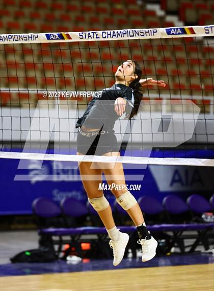 Thumbnail 1 in Estrella Foothills vs. American Leadership Academy - Gilbert North (AIA 4A Final) photogallery.