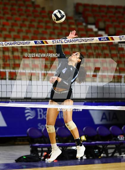 Thumbnail 2 in Estrella Foothills vs. American Leadership Academy - Gilbert North (AIA 4A Final) photogallery.