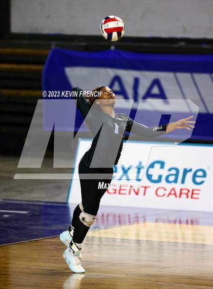 Thumbnail 3 in Estrella Foothills vs. American Leadership Academy - Gilbert North (AIA 4A Final) photogallery.