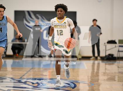Thumbnail 2 in Clovis North vs. Vanden (Crush in the Valley Grind Sessions) photogallery.