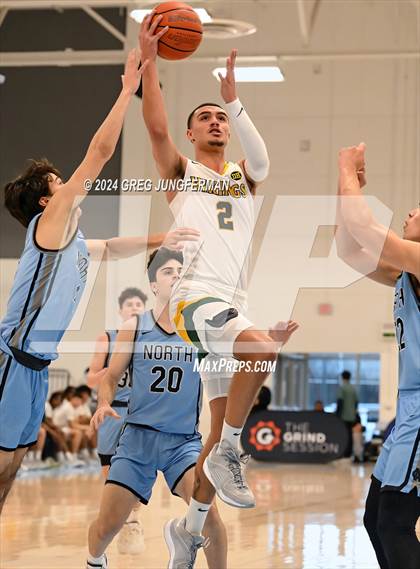 Thumbnail 3 in Clovis North vs. Vanden (Crush in the Valley Grind Sessions) photogallery.