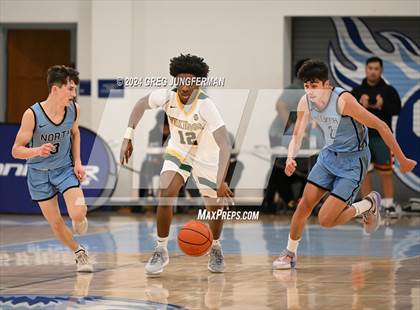 Thumbnail 2 in Clovis North vs. Vanden (Crush in the Valley Grind Sessions) photogallery.