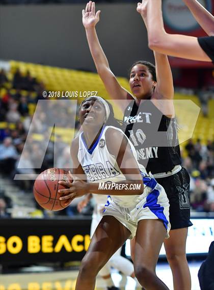 Thumbnail 3 in Ribet Academy @ Serra (CIF DIV 1 Southern Regional Final) photogallery.