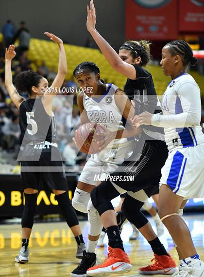 Thumbnail 2 in Ribet Academy @ Serra (CIF DIV 1 Southern Regional Final) photogallery.