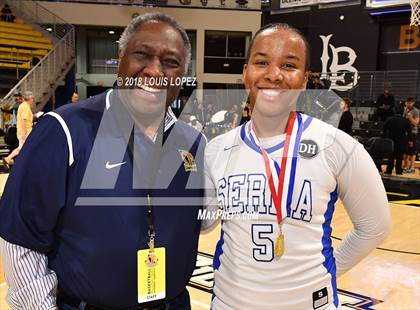 Thumbnail 1 in Ribet Academy @ Serra (CIF DIV 1 Southern Regional Final) photogallery.