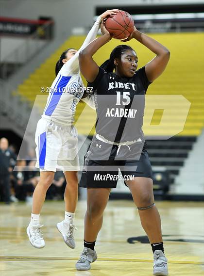 Thumbnail 2 in Ribet Academy @ Serra (CIF DIV 1 Southern Regional Final) photogallery.