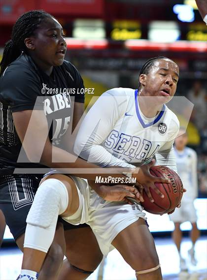 Thumbnail 3 in Ribet Academy @ Serra (CIF DIV 1 Southern Regional Final) photogallery.
