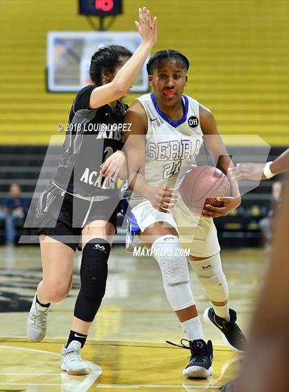 Thumbnail 2 in Ribet Academy @ Serra (CIF DIV 1 Southern Regional Final) photogallery.