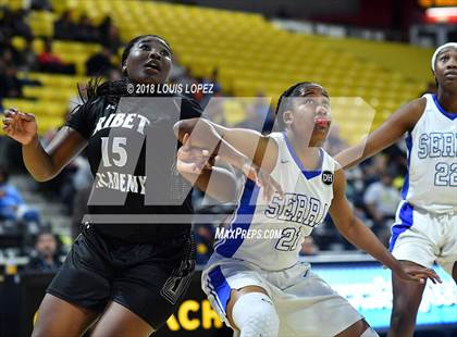 Thumbnail 2 in Ribet Academy @ Serra (CIF DIV 1 Southern Regional Final) photogallery.