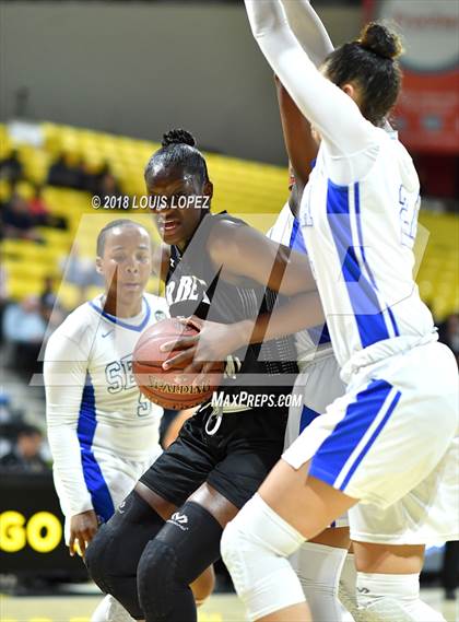 Thumbnail 1 in Ribet Academy @ Serra (CIF DIV 1 Southern Regional Final) photogallery.