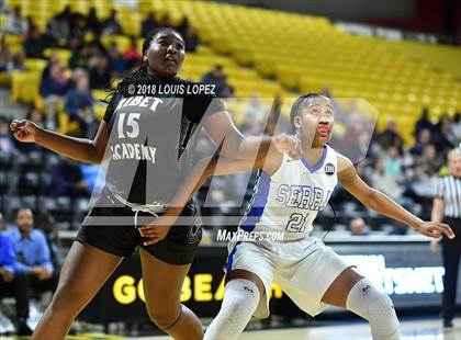 Thumbnail 1 in Ribet Academy @ Serra (CIF DIV 1 Southern Regional Final) photogallery.