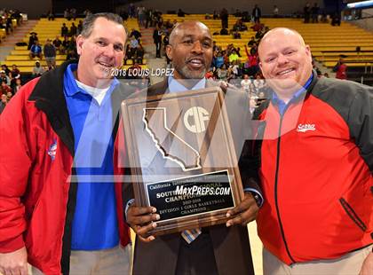 Thumbnail 1 in Ribet Academy @ Serra (CIF DIV 1 Southern Regional Final) photogallery.