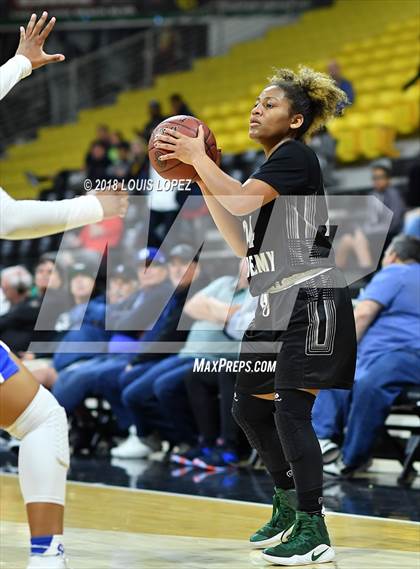 Thumbnail 2 in Ribet Academy @ Serra (CIF DIV 1 Southern Regional Final) photogallery.