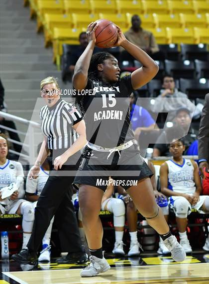 Thumbnail 1 in Ribet Academy @ Serra (CIF DIV 1 Southern Regional Final) photogallery.