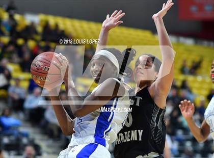 Thumbnail 2 in Ribet Academy @ Serra (CIF DIV 1 Southern Regional Final) photogallery.