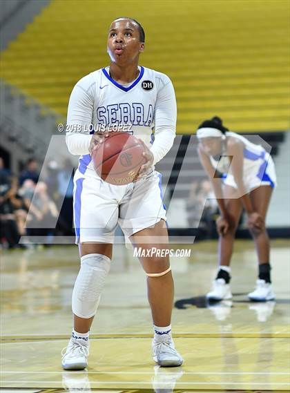 Thumbnail 2 in Ribet Academy @ Serra (CIF DIV 1 Southern Regional Final) photogallery.