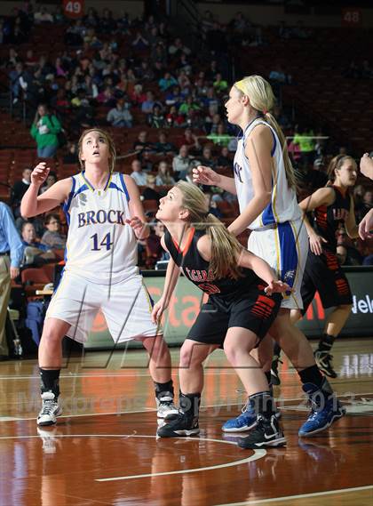 Thumbnail 1 in Brock vs. Centerville (UIL 2A Semifinal) photogallery.