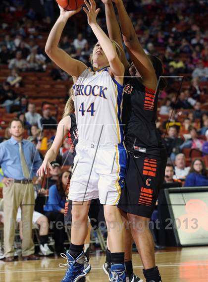 Thumbnail 2 in Brock vs. Centerville (UIL 2A Semifinal) photogallery.