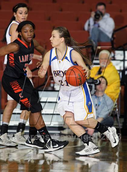 Thumbnail 3 in Brock vs. Centerville (UIL 2A Semifinal) photogallery.