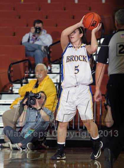 Thumbnail 2 in Brock vs. Centerville (UIL 2A Semifinal) photogallery.