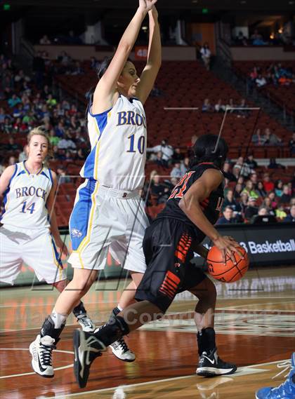 Thumbnail 3 in Brock vs. Centerville (UIL 2A Semifinal) photogallery.