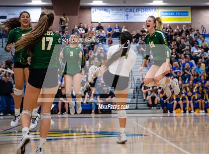 Thumbnail 2 in Bakersfield Christian vs. Ontario Christian (CIF State SOCAL D2 Round One) photogallery.