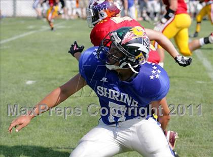 Thumbnail 1 in 22nd Maine Shrine Lobster Bowl Classic (East vs. West) photogallery.