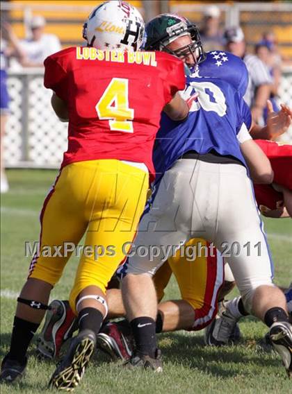 Thumbnail 1 in 22nd Maine Shrine Lobster Bowl Classic (East vs. West) photogallery.