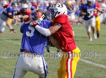 Thumbnail 1 in 22nd Maine Shrine Lobster Bowl Classic (East vs. West) photogallery.