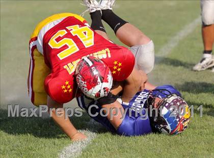 Thumbnail 1 in 22nd Maine Shrine Lobster Bowl Classic (East vs. West) photogallery.
