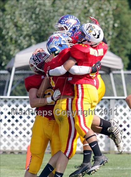 Thumbnail 1 in 22nd Maine Shrine Lobster Bowl Classic (East vs. West) photogallery.