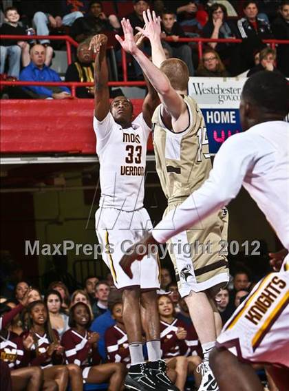 Thumbnail 3 in Clarkstown South vs Mt. Vernon (Section 1 Class AA Semifinal) photogallery.