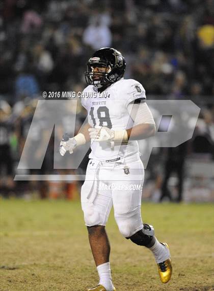 Thumbnail 3 in Servite vs. JSerra Catholic photogallery.