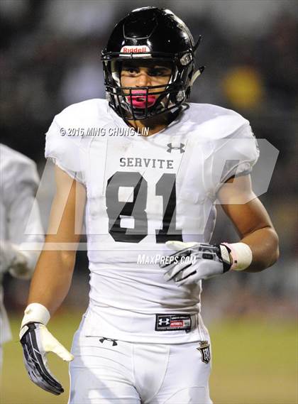Thumbnail 3 in Servite vs. JSerra Catholic photogallery.