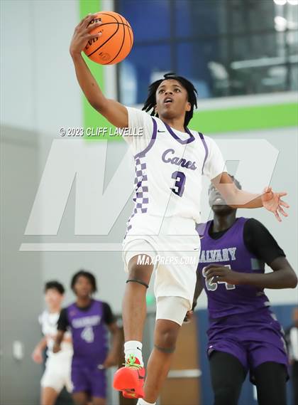 Thumbnail 3 in Calvary Day vs First Baptist School (Lowcountry Roundball Classic) photogallery.