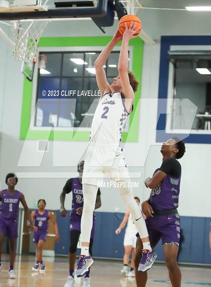 Thumbnail 1 in Calvary Day vs First Baptist School (Lowcountry Roundball Classic) photogallery.