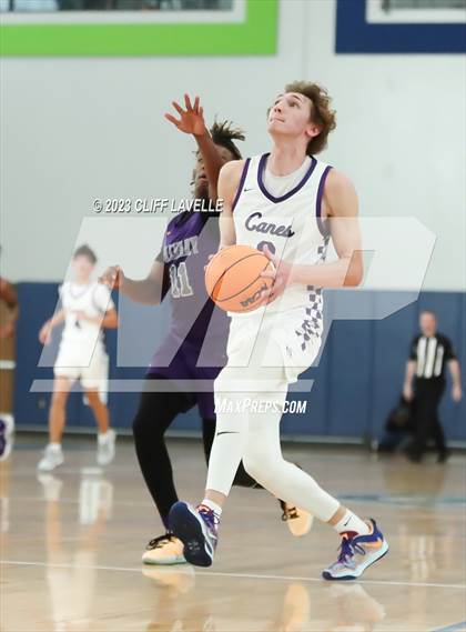 Thumbnail 2 in Calvary Day vs First Baptist School (Lowcountry Roundball Classic) photogallery.