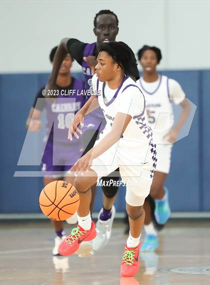 Thumbnail 2 in Calvary Day vs First Baptist School (Lowcountry Roundball Classic) photogallery.