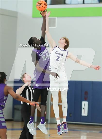 Thumbnail 1 in Calvary Day vs First Baptist School (Lowcountry Roundball Classic) photogallery.