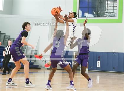 Thumbnail 2 in Calvary Day vs First Baptist School (Lowcountry Roundball Classic) photogallery.