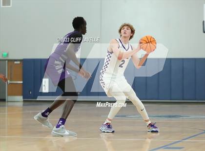 Thumbnail 2 in Calvary Day vs First Baptist School (Lowcountry Roundball Classic) photogallery.