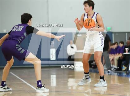 Thumbnail 2 in Calvary Day vs First Baptist School (Lowcountry Roundball Classic) photogallery.