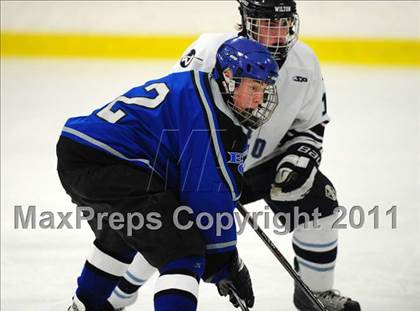 Thumbnail 2 in East Catholic vs. Wilton (CIAC Division 2 Quarterfinal) photogallery.