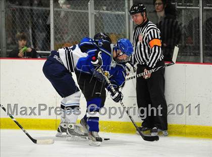 Thumbnail 2 in East Catholic vs. Wilton (CIAC Division 2 Quarterfinal) photogallery.