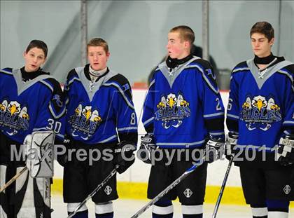 Thumbnail 2 in East Catholic vs. Wilton (CIAC Division 2 Quarterfinal) photogallery.