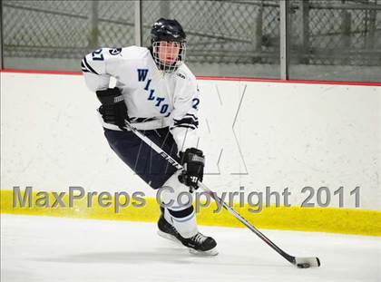 Thumbnail 2 in East Catholic vs. Wilton (CIAC Division 2 Quarterfinal) photogallery.